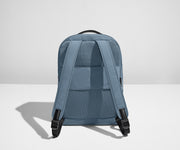 Back view of the Everywhere Zip Backpack showing the padded shoulder straps and trolley sleeve