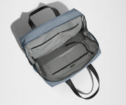 Empty Everywhere Bag, showing the interior organization with multiple slip pockets, zippered pocket, and key leash