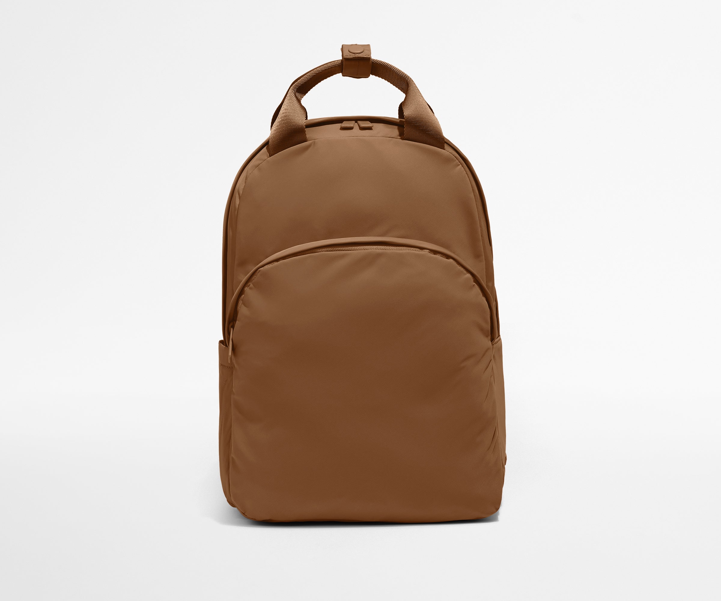 Front view of the Featherlight Backpack with top handles